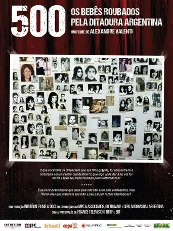 Póster de 500 - Os bebês roubados pela ditadura argentina