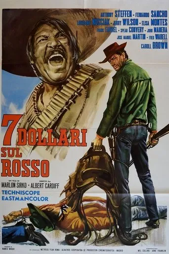 Póster de 7 dólares al rojo