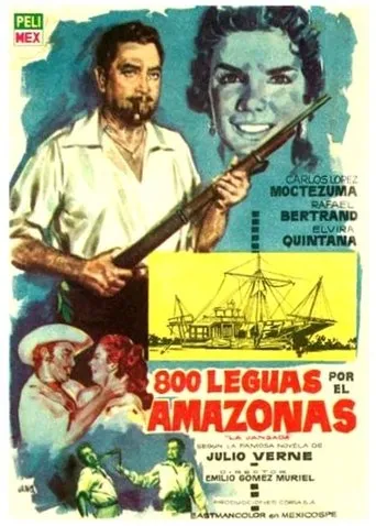 Póster de 800 leguas por el Amazonas