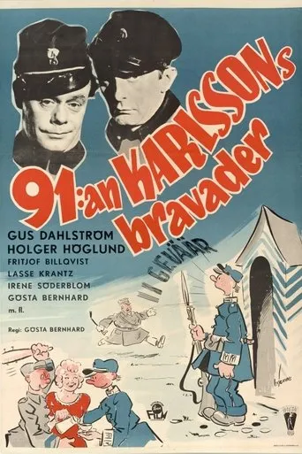Póster de 91:an Karlssons bravader