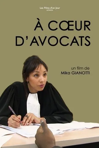 Póster de À cœur d'avocats