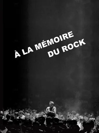 Póster de À la mémoire du rock