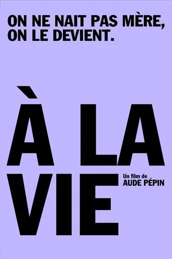 Póster de À la vie