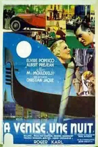 Póster de À Venise, une nuit