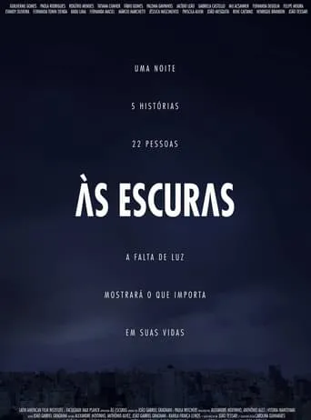 Póster de Às Escuras