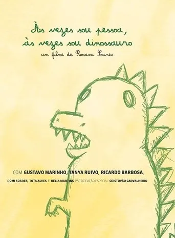 Póster de Às vezes sou pessoa, às vezes sou dinossauro
