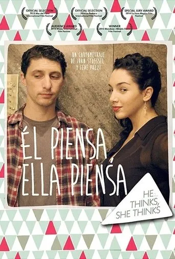 Póster de Él piensa, ella piensa