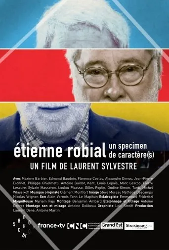 Póster de Étienne Robial, un spécimen de caractère(s)