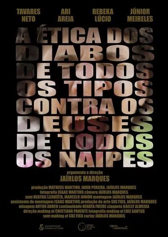 Póster de A Ética dos Diabos de Todos os Tipos Contra os Deuses de Todos os Naipes