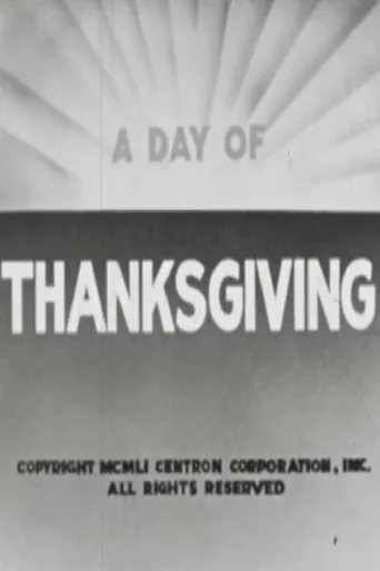 Póster de A Day Of Thanksgiving
