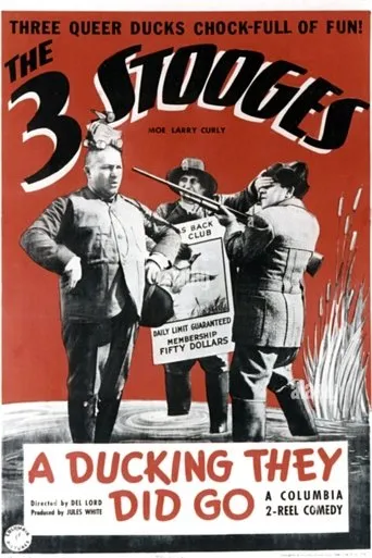Póster de A Ducking They Did Go