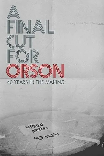 Póster de A Final Cut for Orson: 40 Years in the Making