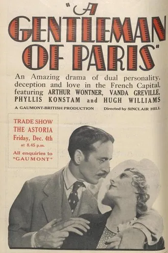 Póster de A Gentleman of Paris