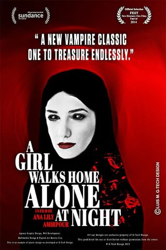Póster de A Girl Walks Home Alone at Night