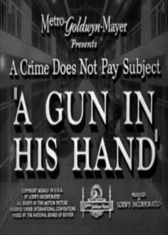 Póster de A Gun in His Hand