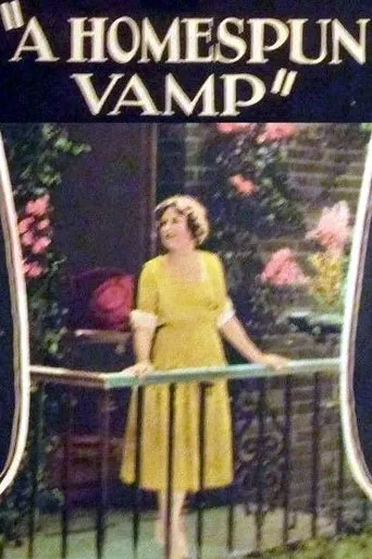 Póster de A Homespun Vamp
