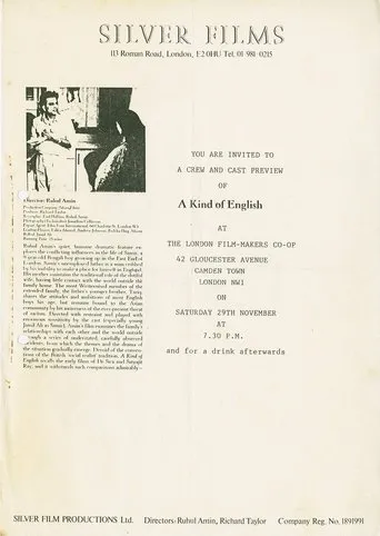 Póster de A Kind of English