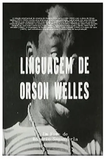 Póster de A Linguagem de Orson Welles