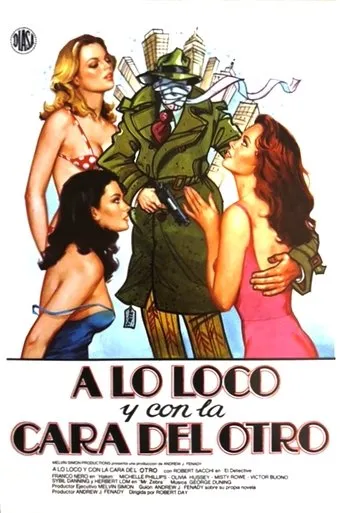 Póster de A lo loco y con la cara del otro (1980) con Michelle Phillips como Gena