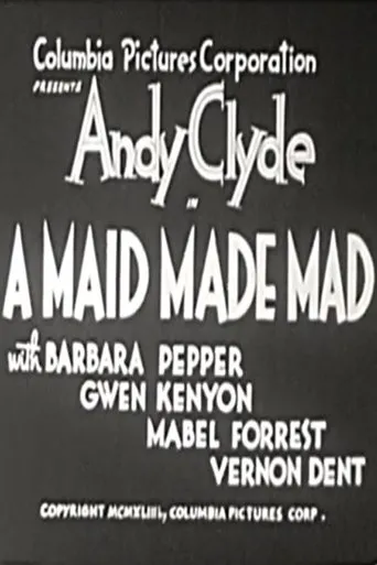 Póster de A Maid Made Mad