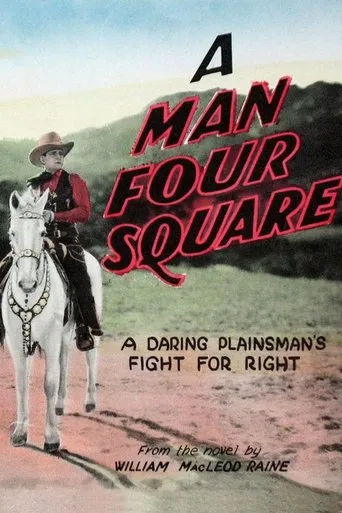 Póster de A Man Four-Square