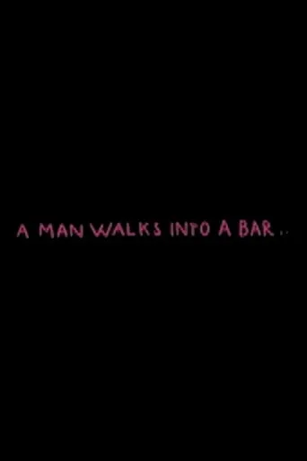 Póster de A Man Walks Into a Bar