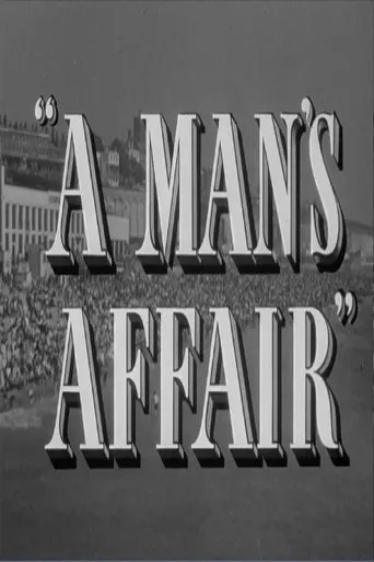Póster de A Man's Affair