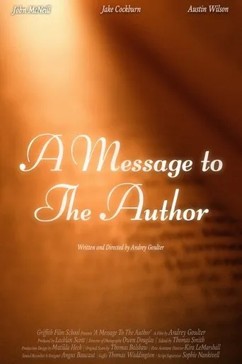 Póster de A Message to the Author