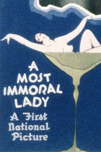 Póster de A Most Immoral Lady