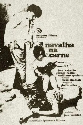 Póster de A Navalha na Carne