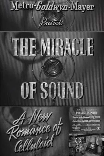 Póster de A New Romance of Celluloid: The Miracle of Sound