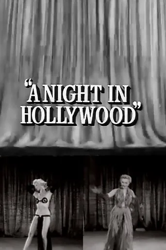 Póster de A Night in Hollywood