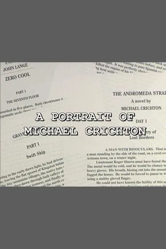 Póster de A Portrait of Michael Crichton