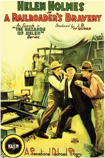 Póster de A Railroader's Bravery