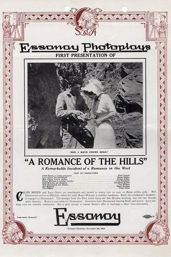 Póster de A Romance of the Hills