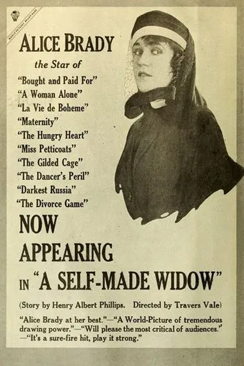 Póster de A Self-Made Widow