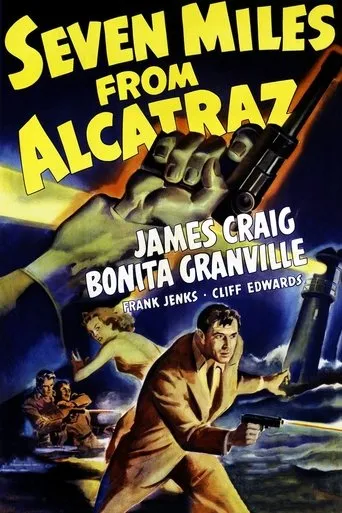 Póster de A siete millas de Alcatraz (1942) con Tala Birell como Baroness