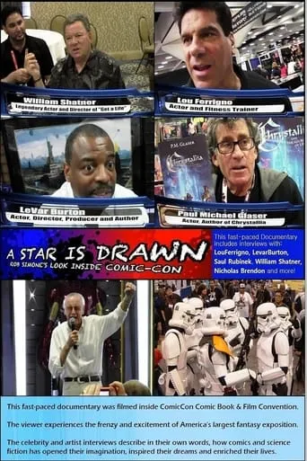 Póster de A Star Is Drawn: Rob Simone's Look Inside Comic-Con