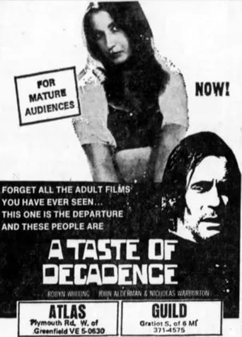 Póster de A Taste of Decadence
