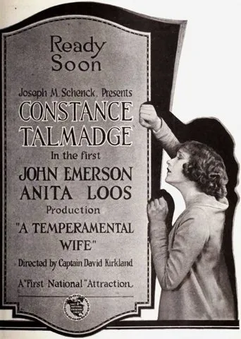 Póster de A Temperamental Wife