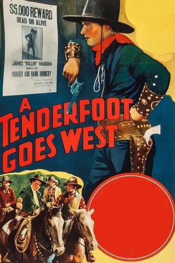 Póster de A Tenderfoot Goes West