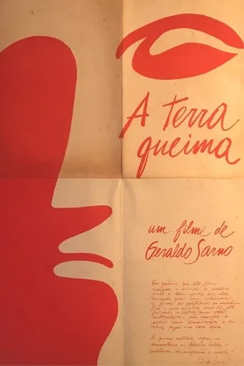 Póster de A Terra Queima