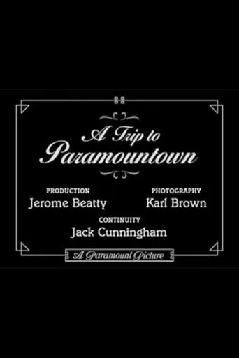 Póster de A Trip to Paramountown