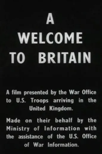Póster de A Welcome to Britain