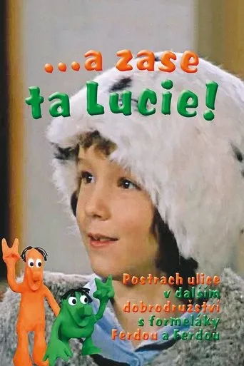 Póster de a zase ta Lucie! (1984) con Josef Dvořák como Orange Ferda (voice)