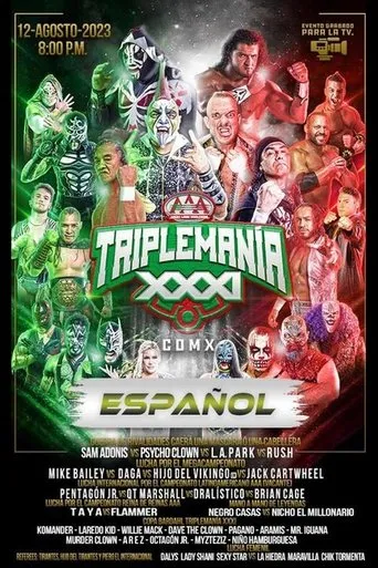 Póster de AAA Triplemania XXXI: Mexico City