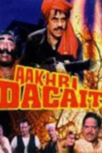 Póster de Aakhri Dacait