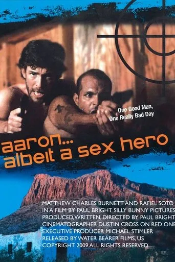 Póster de Aaron… Albeit a Sex Hero
