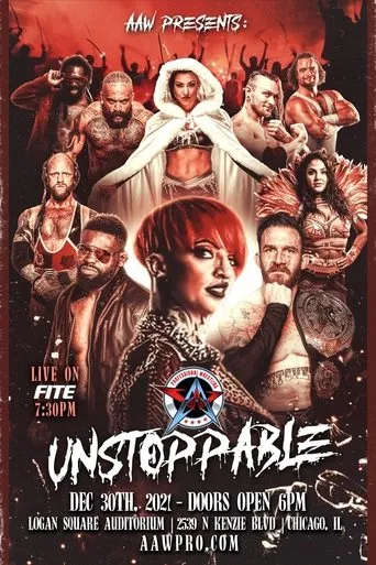 Póster de AAW Unstoppable