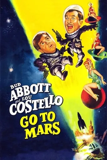 Póster de Abbott y Costello van a Marte (1953) con Jean Willes como Capt. Olivia